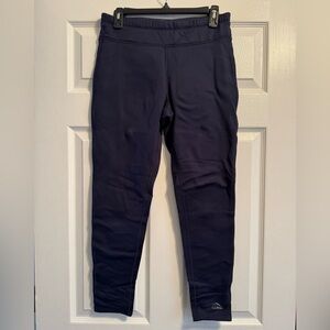 LLBean Primaloft Fleece Lined Leggings - Navy